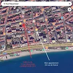 Apartment Atypique Calme, Quartier Vip, 50m Nice