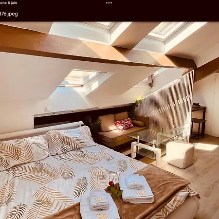 Atypique Calme, Quartier Vip, 50m Apartamento *