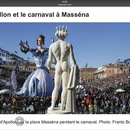 Atypique Calme, Quartier Vip, 50m 니스